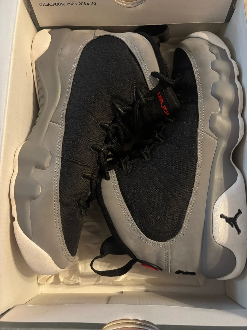 Nike Air Jordan 9 Retro 'Particle Grey' - Men's Basketball Shoes